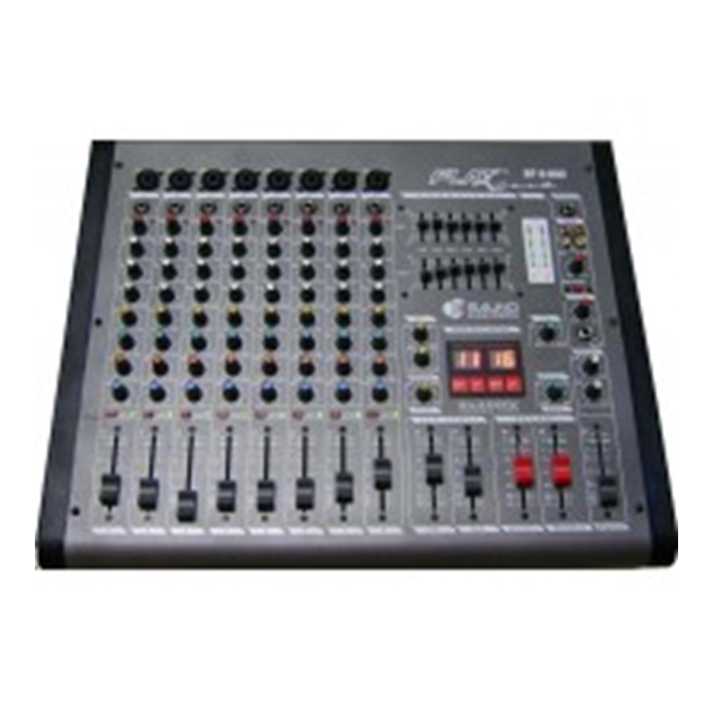 Saund Flat 8 Kanal 800 W Power Mixer