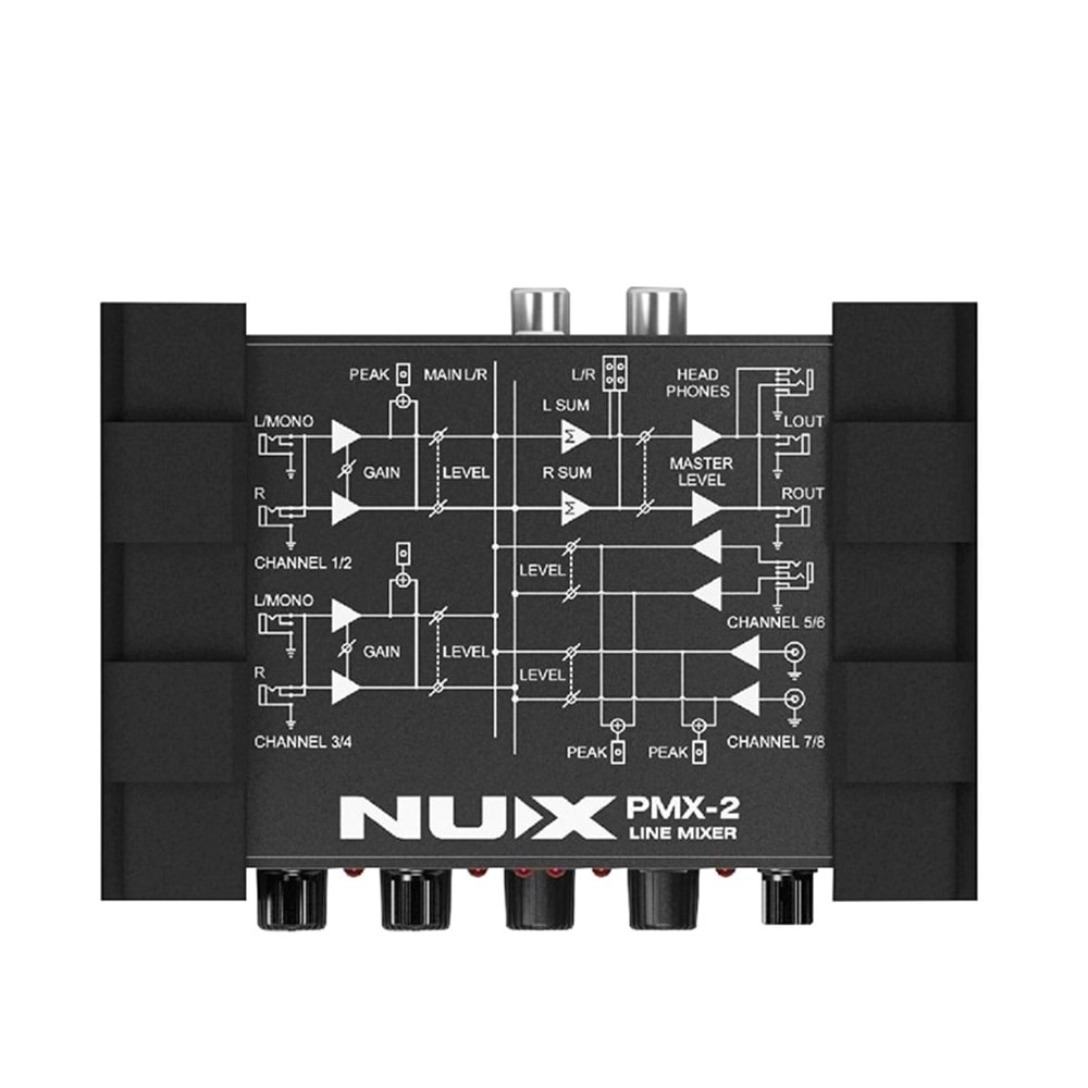 Nux Pmx-2U Ses Kartı ve Mixer