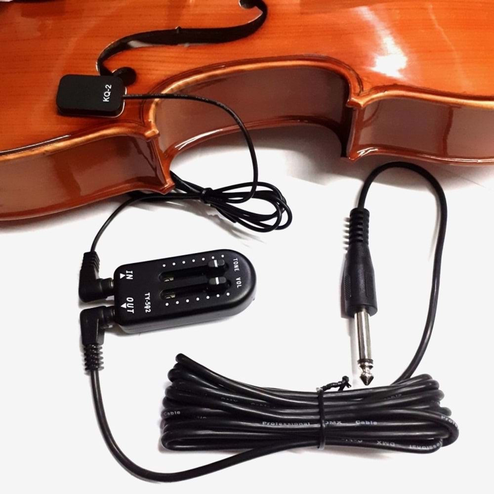 Violin Pickup KQ-2 Keman Gitar Saz Ud Manyetik