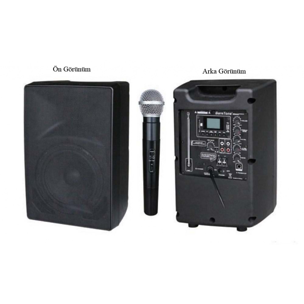 D-Sound Max-06Pa Taşınabilir Şarjlı Hoparlör