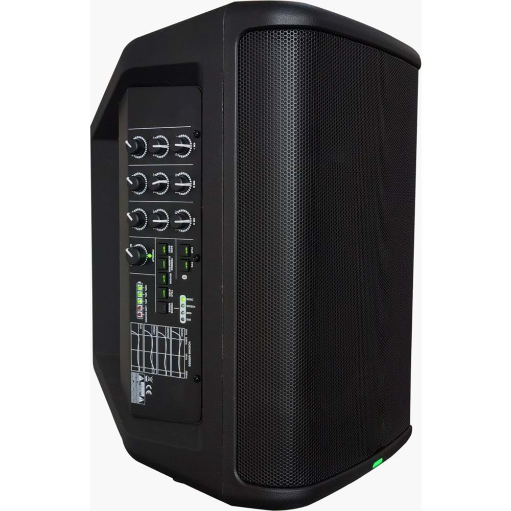 D-Sound Max-08Pa II Kabin Taşınabilir Şarjlı Hoparlör