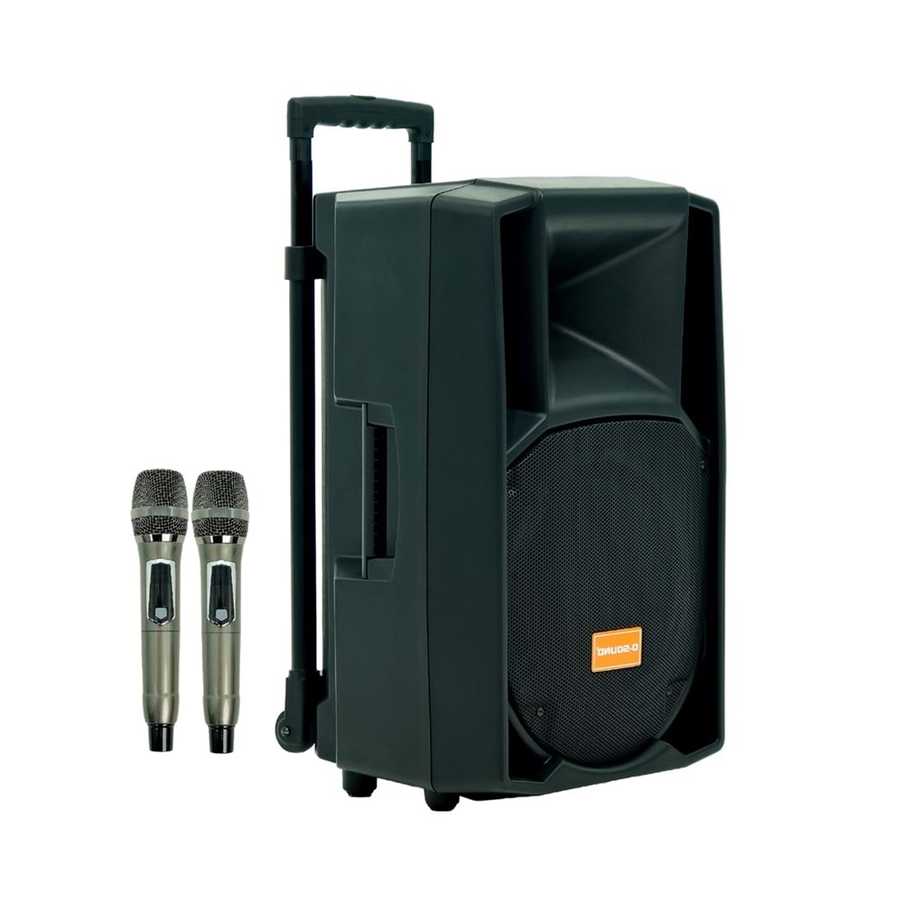 D-Sound Max-12Pa II Taşınabilir Şarjlı Hoparlör