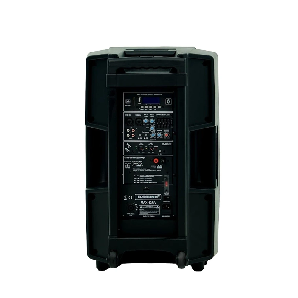 D-Sound Max-12Pa II Taşınabilir Şarjlı Hoparlör