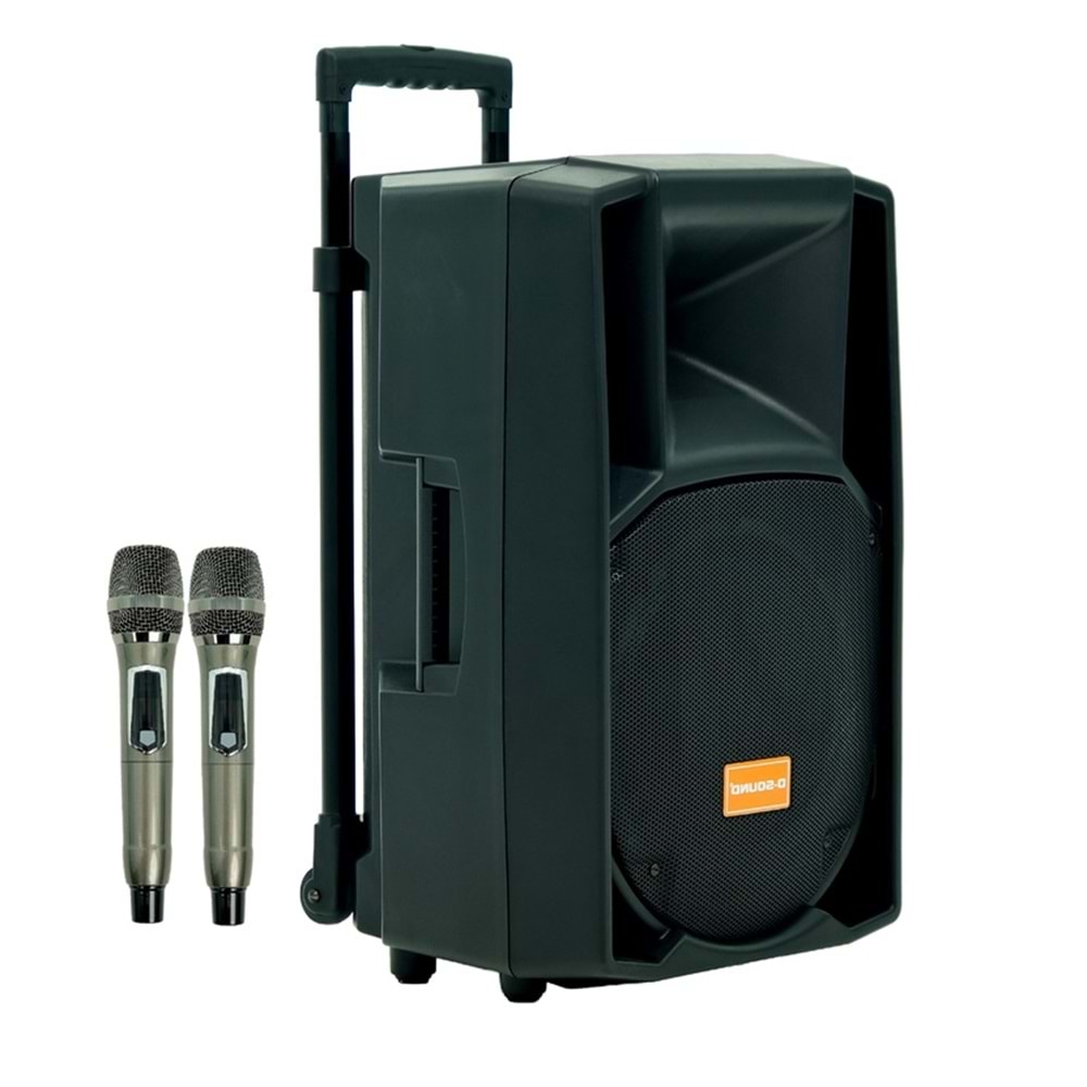 D-Sound Max-15Pa II Taşınabilir Şarjlı Hoparlör