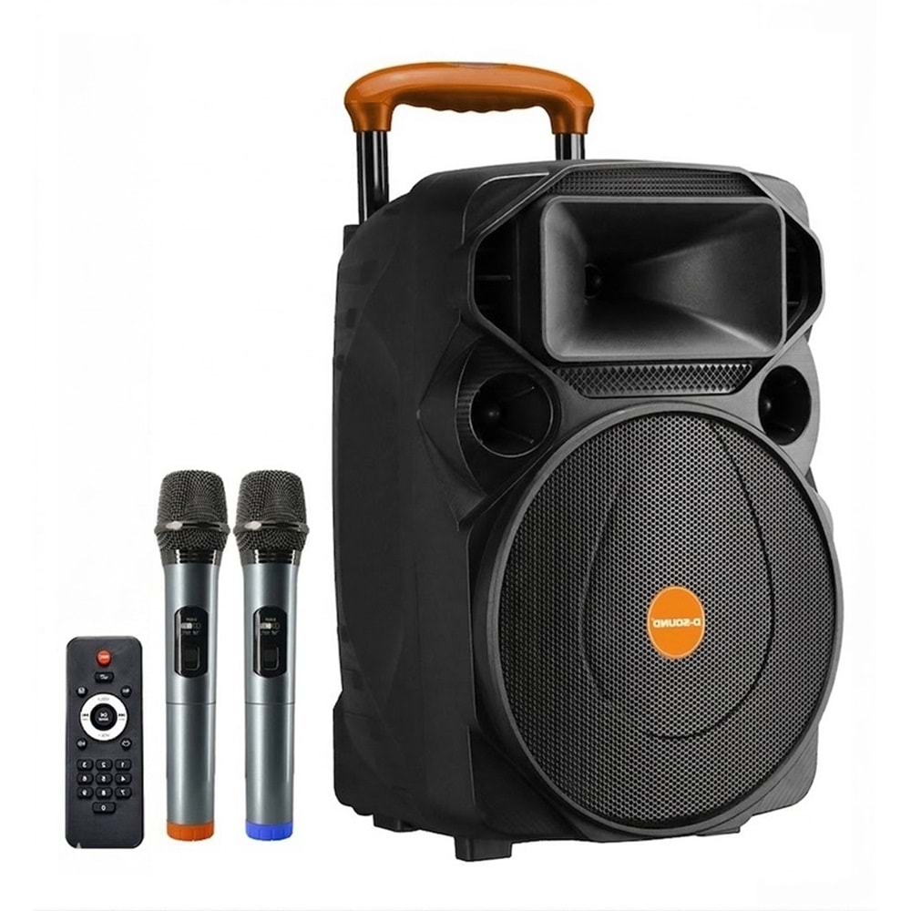 D-Sound Xp-15Pa 15 Taşınabilir Şarjlı Hoparlör