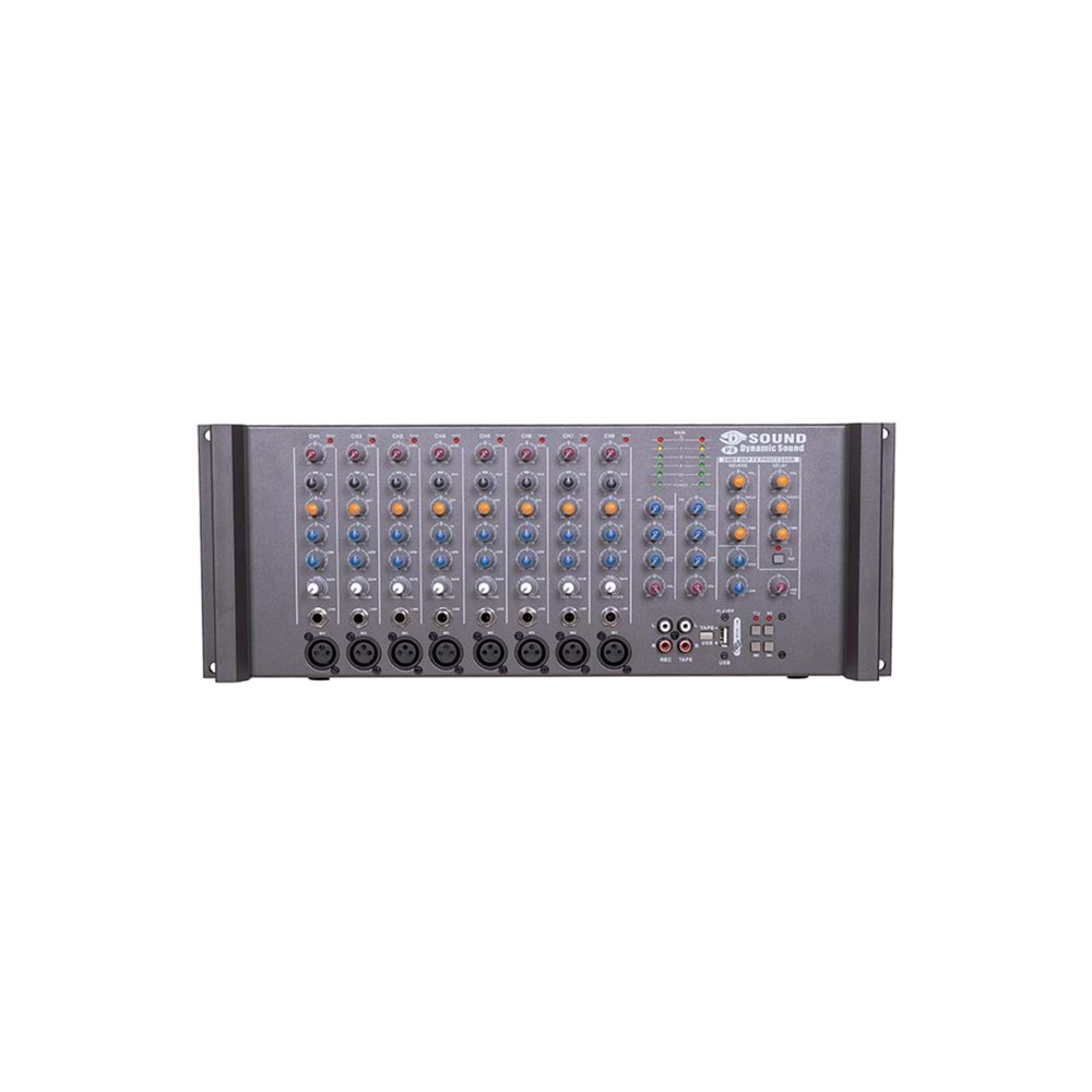 D-Sound P-8 Usb Küp Mixer