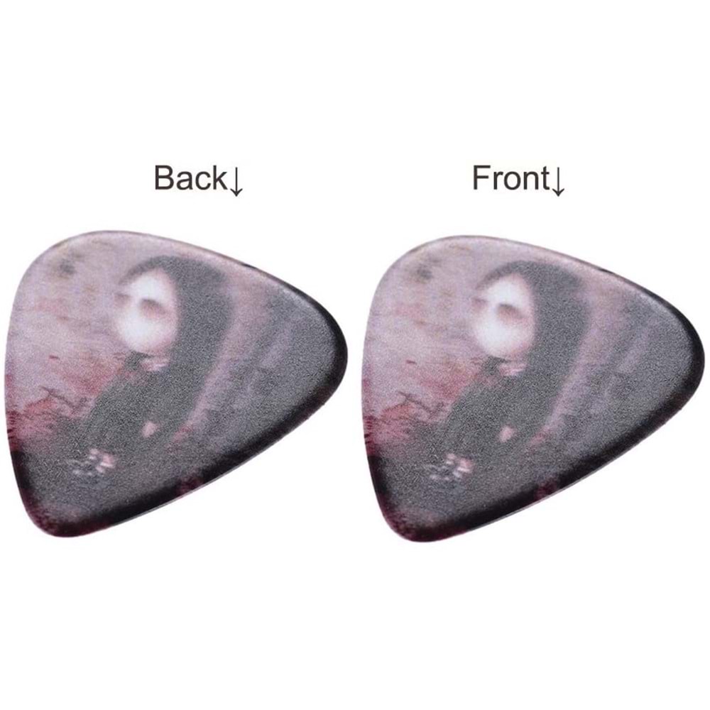 Alice Ap-10R2 İki Taraflı Baskılı Renkli Gitar Pena Kapaklı