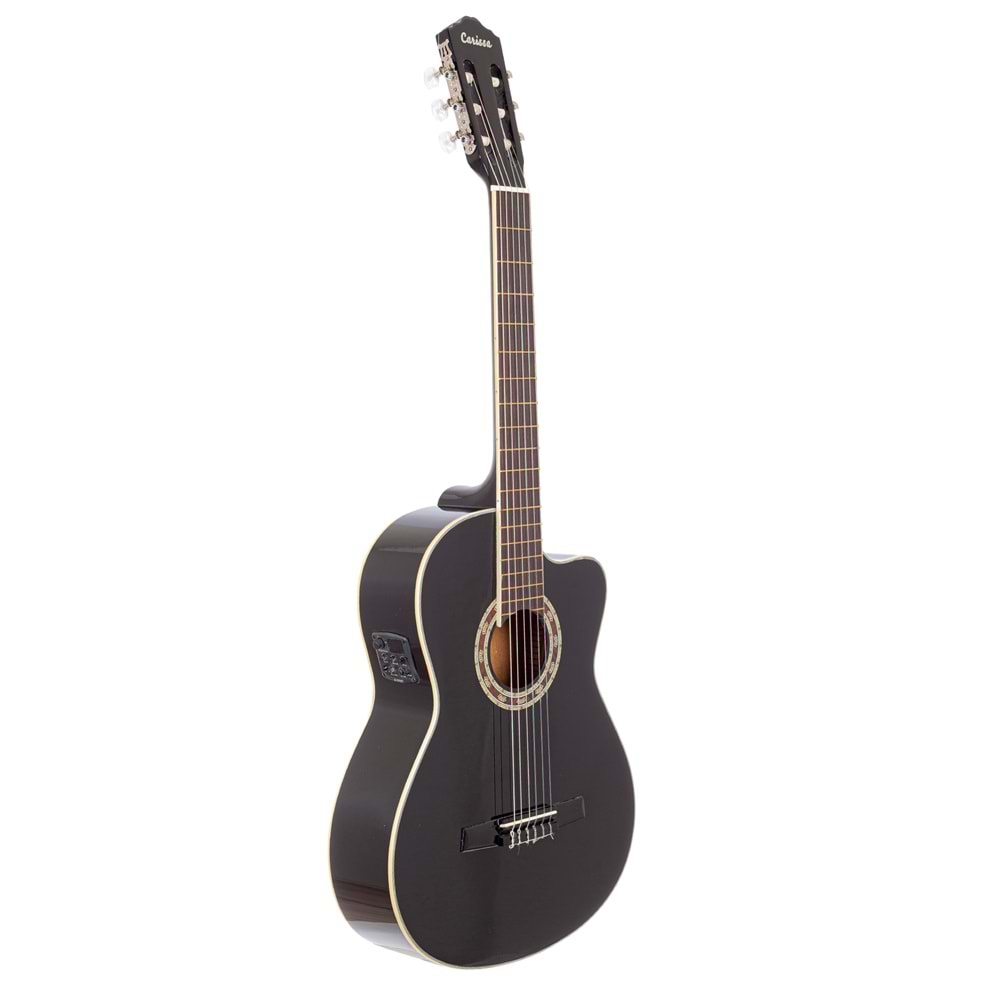 Carissa Cg-160Ce Bk (Siyah Renk)Elektro Klasik Gitar