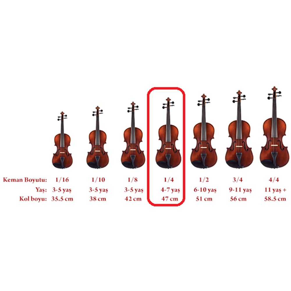 Bremen Bv-014 1/4 Lamine Ağaç Çeyrek Boy Keman
