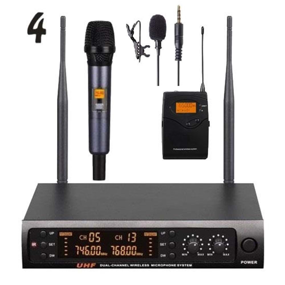 Oxid Um-670Ye Telsiz Mikrofon