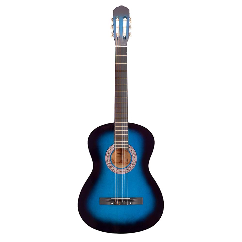 Madrid Mcg-125 Bls-Mavi Siyah 39 Klasik Gitar Tam Boy