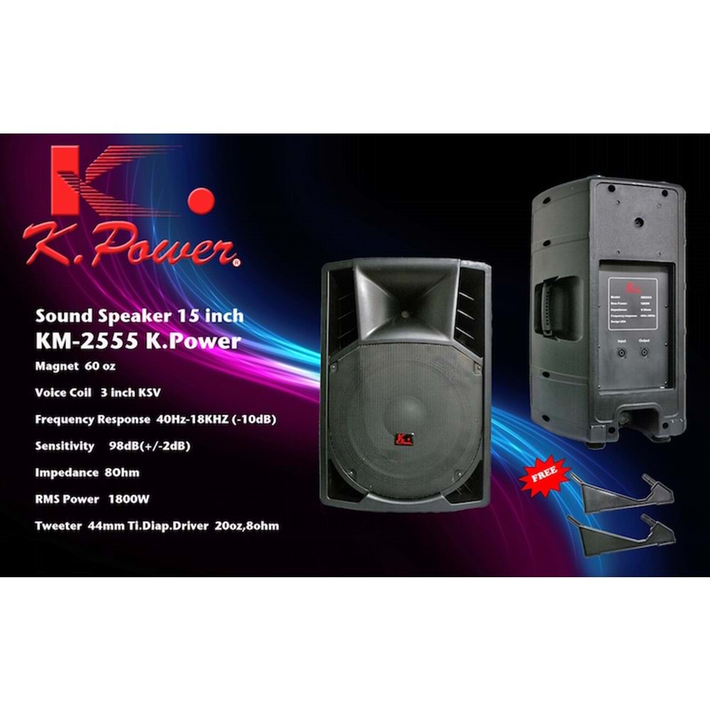 Km2555 15 Pasif Hoparlör
