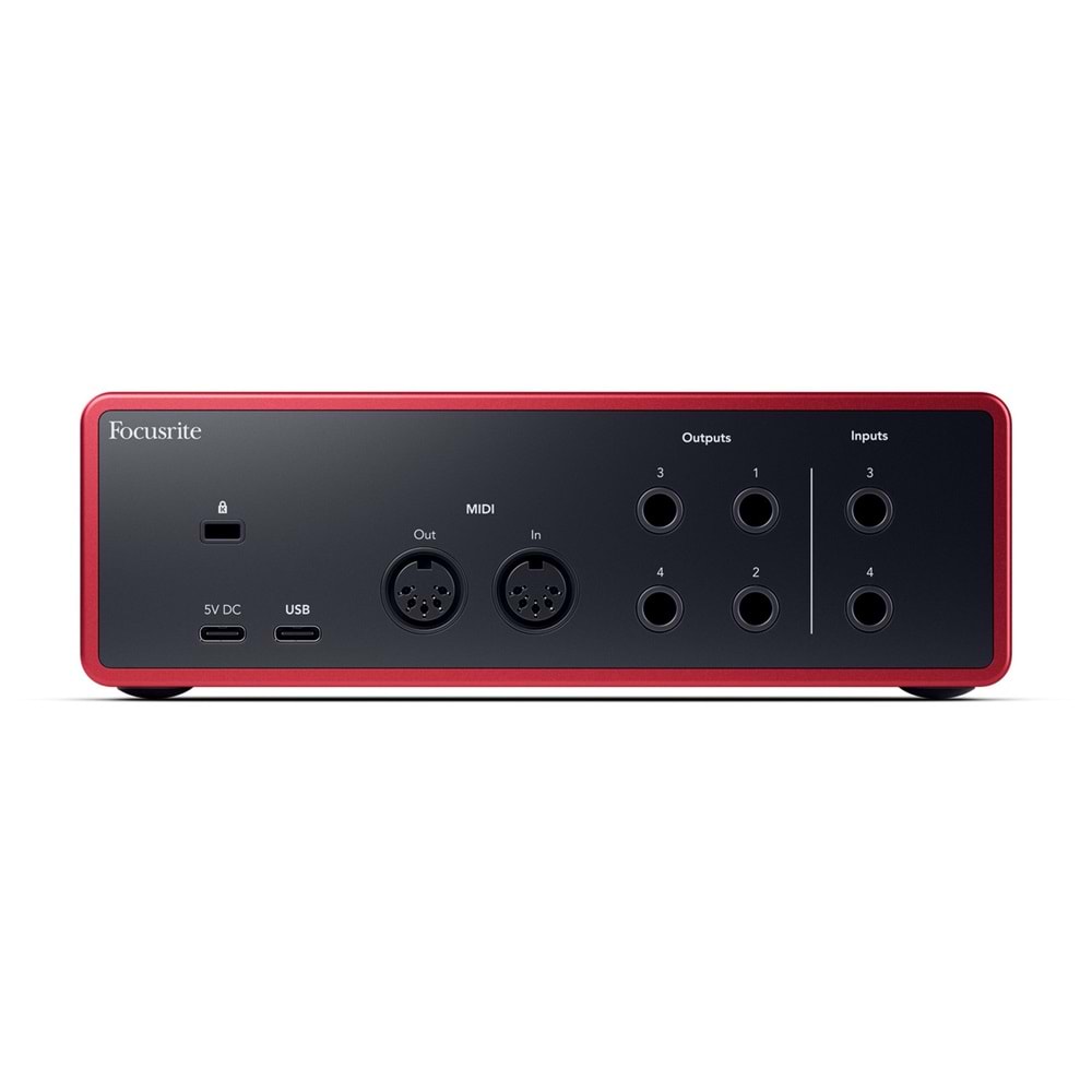 Focusrite Scarlett 2i2 Gen 4 Ses Kartı (MOSC0033)