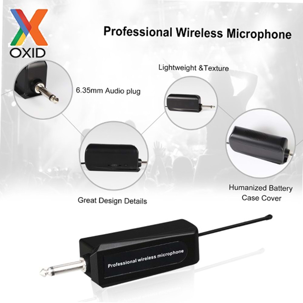 Oxid T2 Headset Kablosuz 2 Li