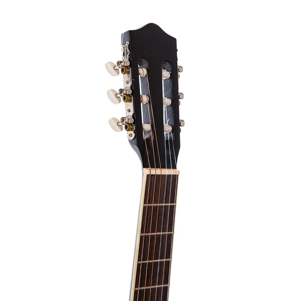 Carissa Cg-155Ce Bk Siyah Elektro Klasik Gitar