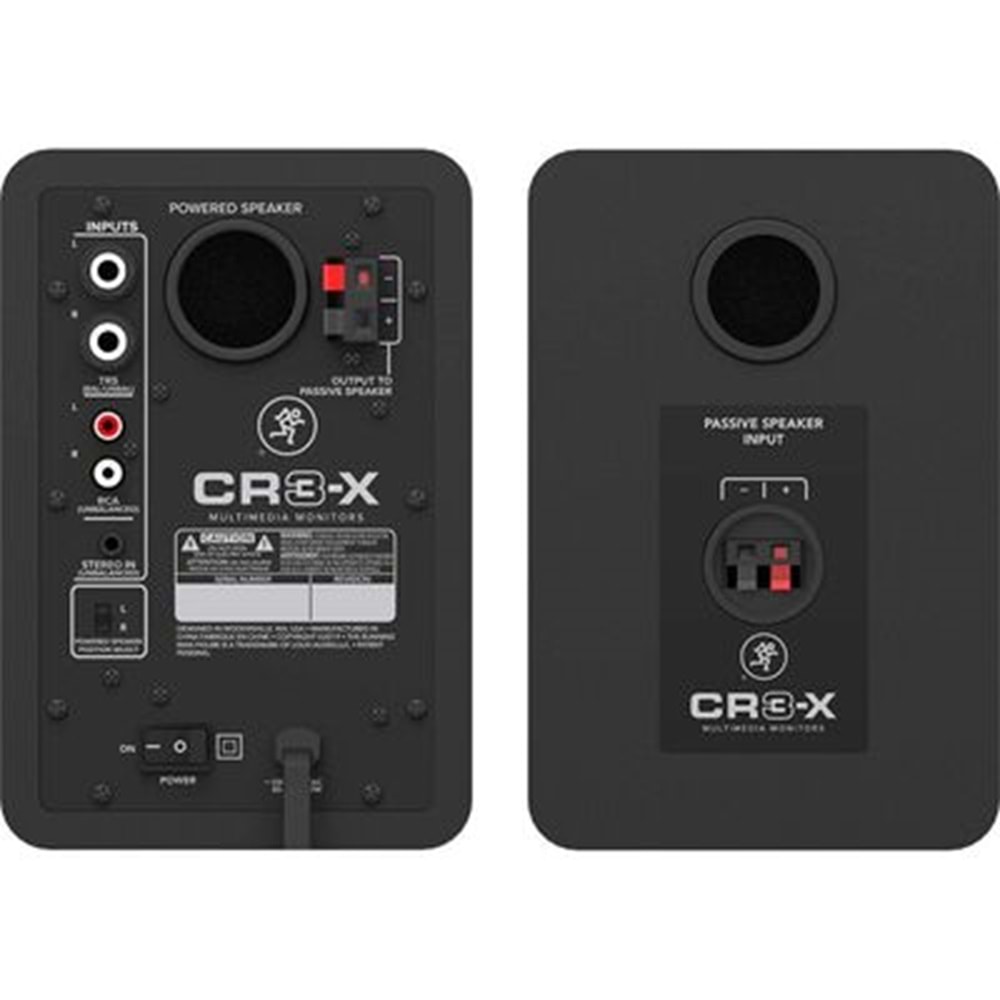 Mackie CR3-X 3'' Multimedia Stüdyo Monitörü (Çift)