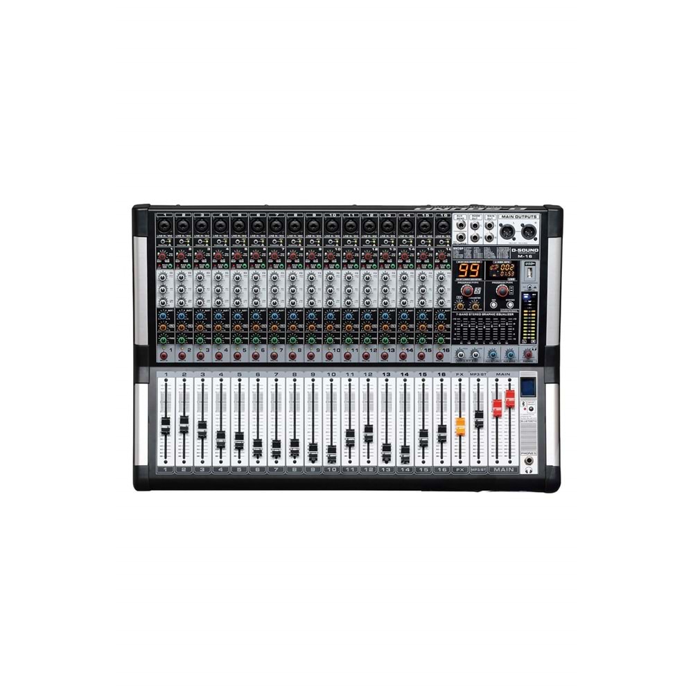 D-Sound M-1600 16 Kanal Deck Mixer