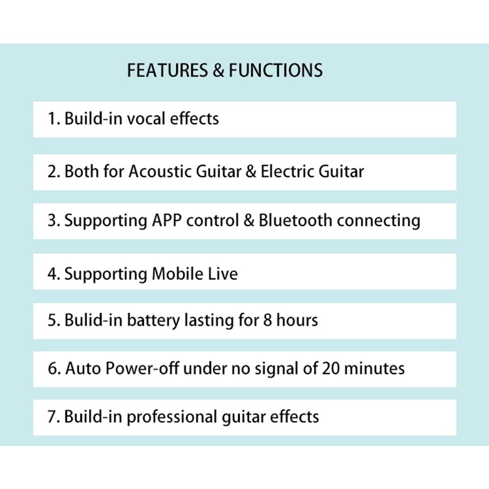 Odak X5 15W Musical İnstruments Guitar Amplifier