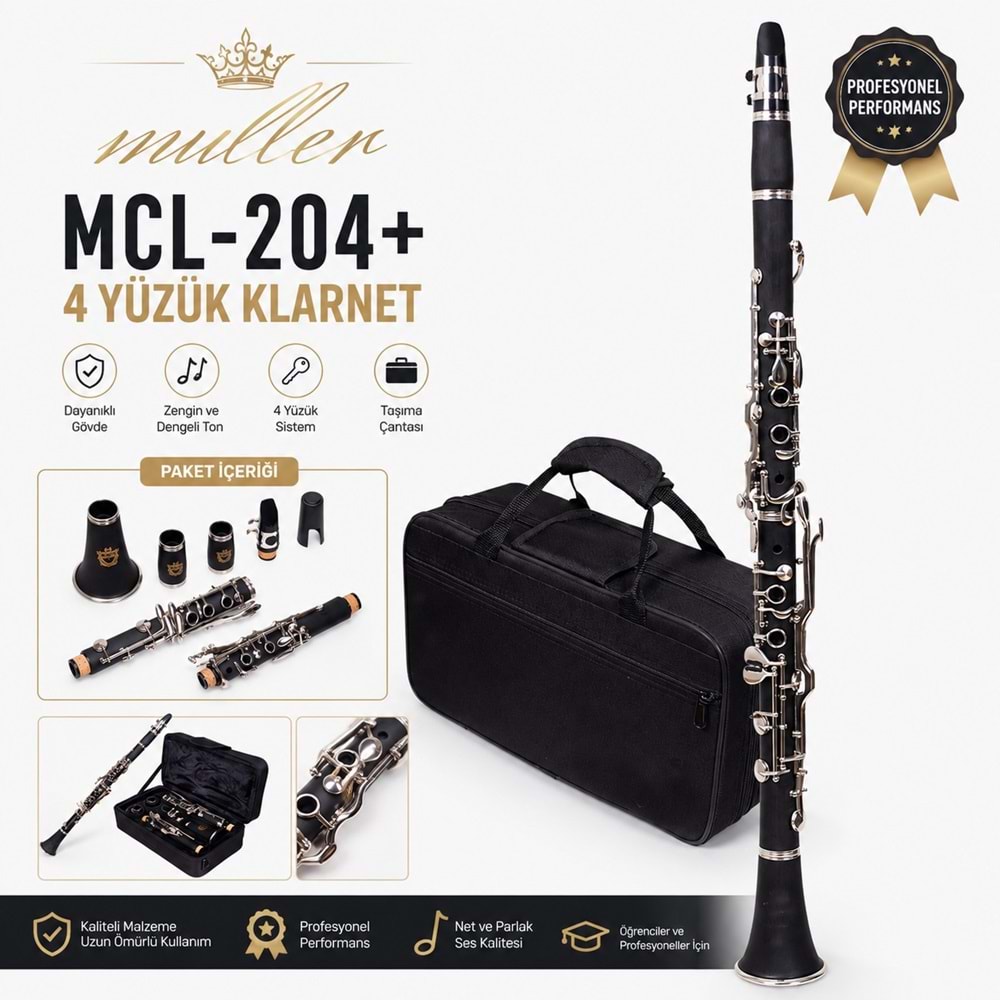 Müller Mcl-204 Sol Klarnet