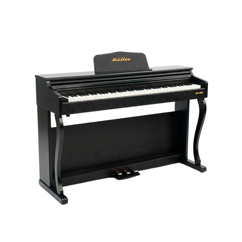 Müller Mdp-8808 Black Dijital Duvar Tipi Piyano