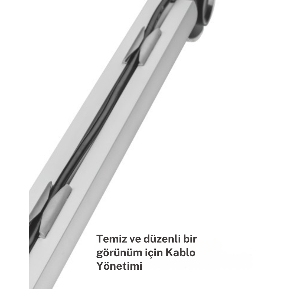 Oxid MMS-06 Gri Broadcast Stüdyo Mikrofon Standı