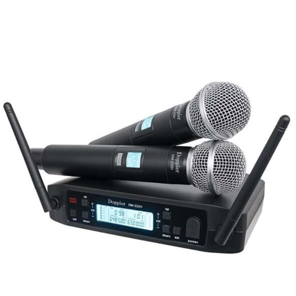 Doopler Dm-232H Telsiz Mikofon 2 El