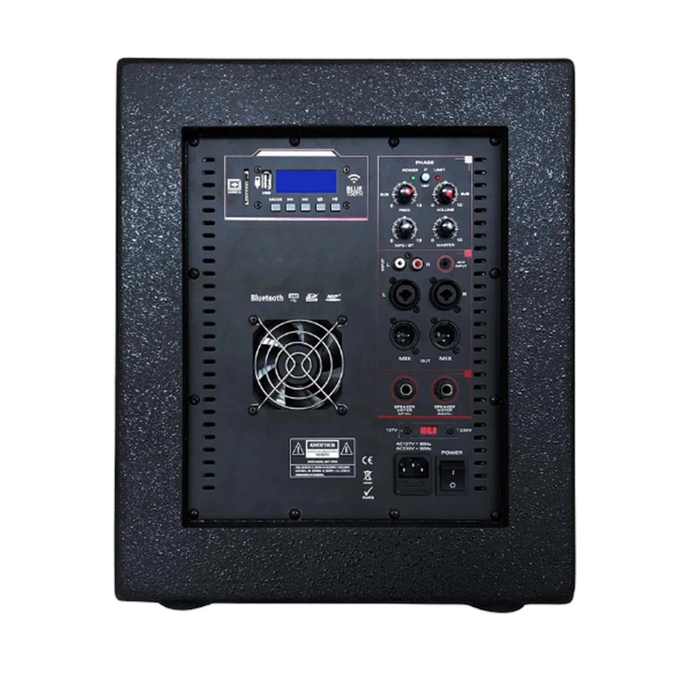 D-Sound Ds-1865Bt 18 ve 8*6 5*81Subbass Ses Sistemi