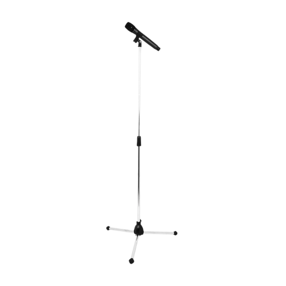 D-Stand Sm-01C Nikel Kaplama Mikrofon Sehpası