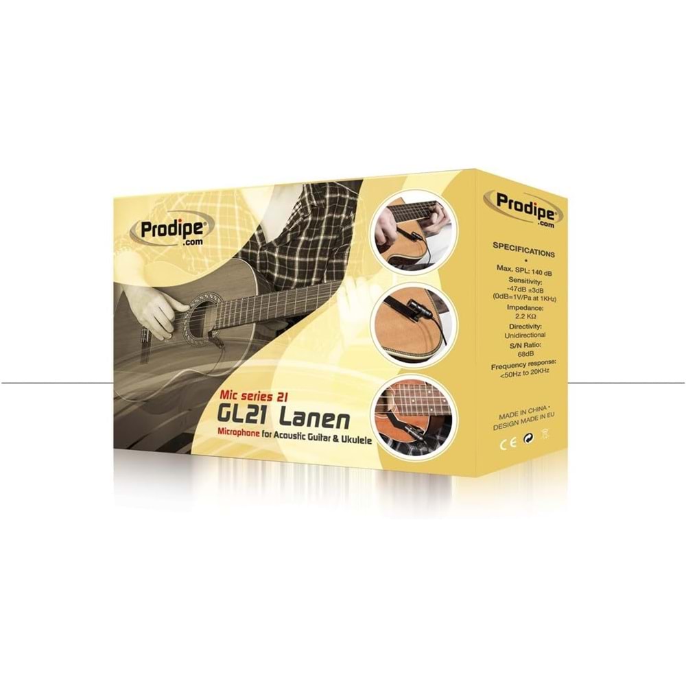 Prodipe GL-21 Akustik Gitar Ve Ukulele İçin Enstrüman Mikrofonu