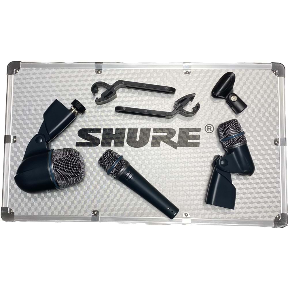 Shure Davul Kit 2.El Çanta Dahil