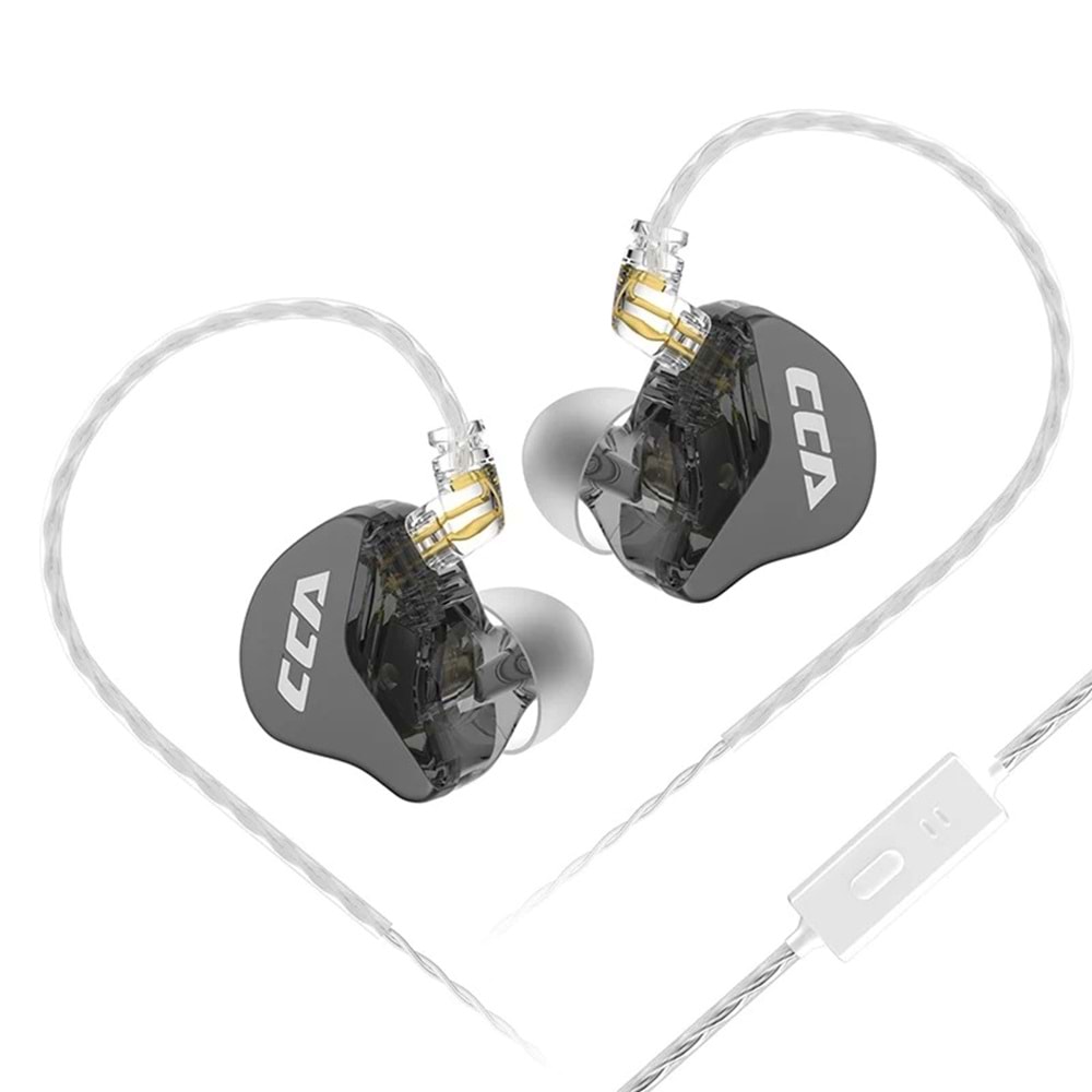 CCA CRA Kulakiçi Sahne IN-EAR Kulaklık (Mikrofonlu-Black)