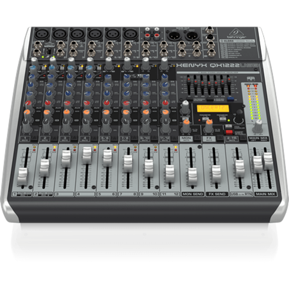 Behringer Xenyx QX1222USB 16 Kanal Efektli Mikser