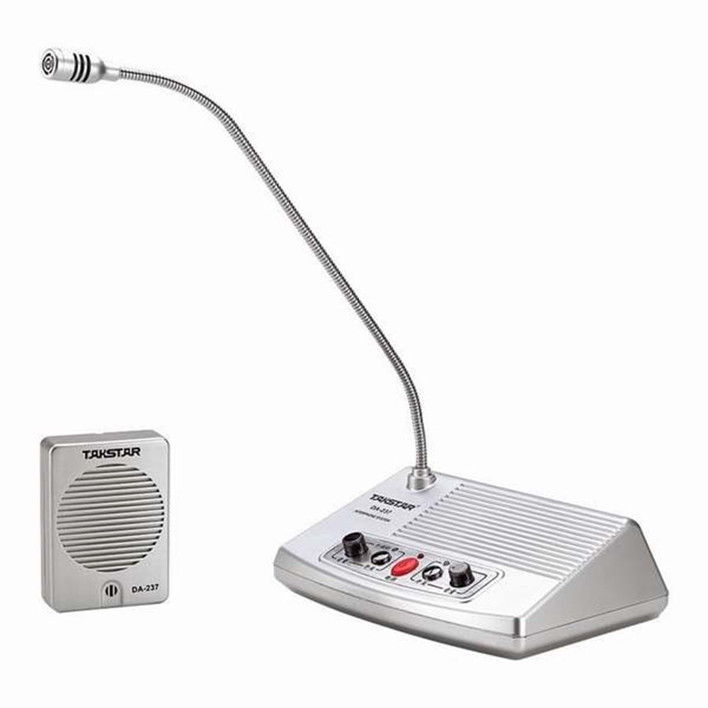 DA-237 Takstar microphone Gişe/Vezne ses sistemi