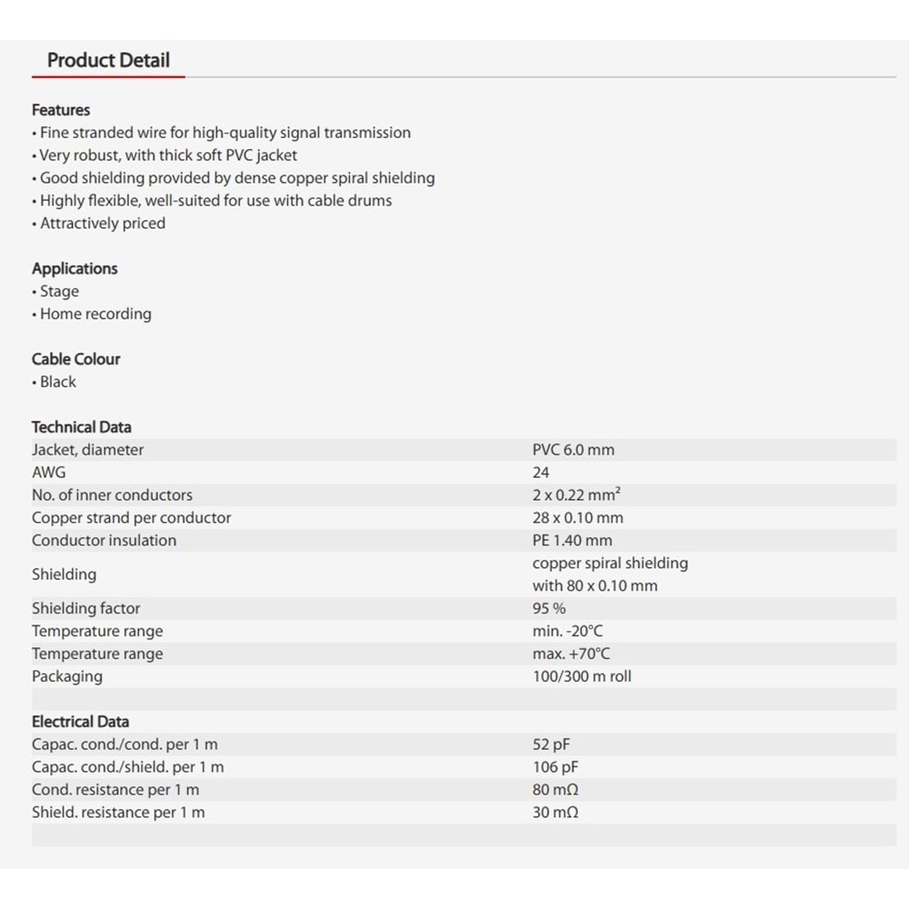 ROXTONE MC02 STEREO MİK.KABLOSU