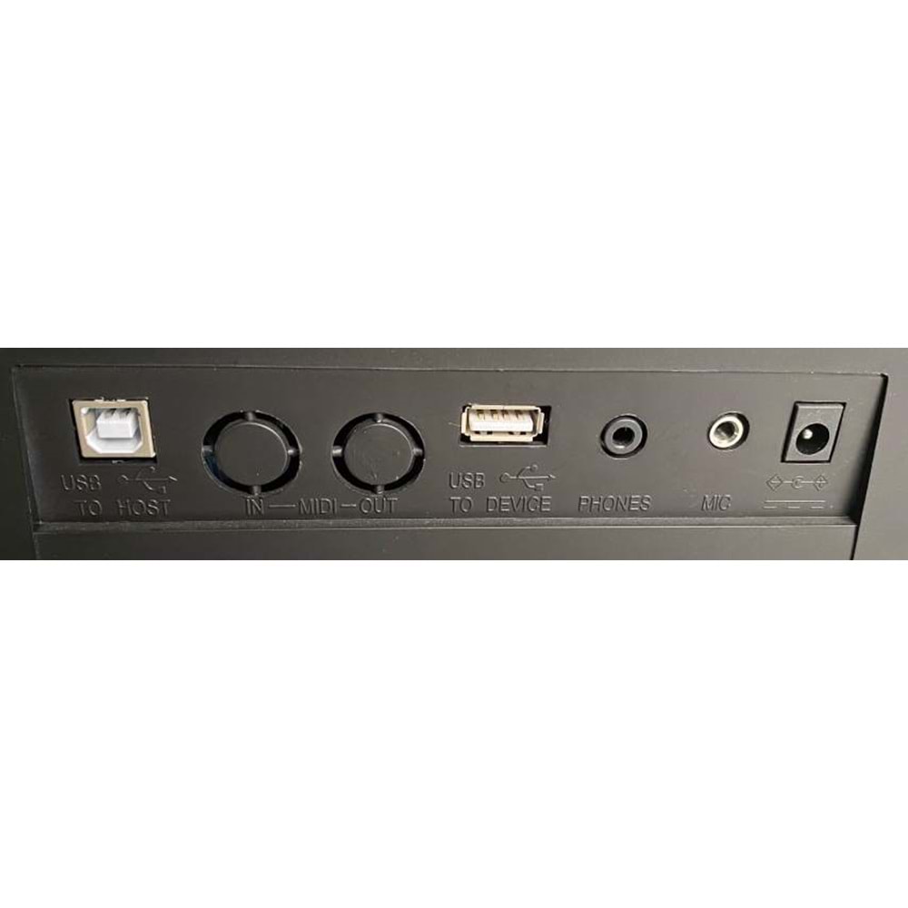 Müller MK-6280U USB MP3 61 tuş org tuş hassasiyetli