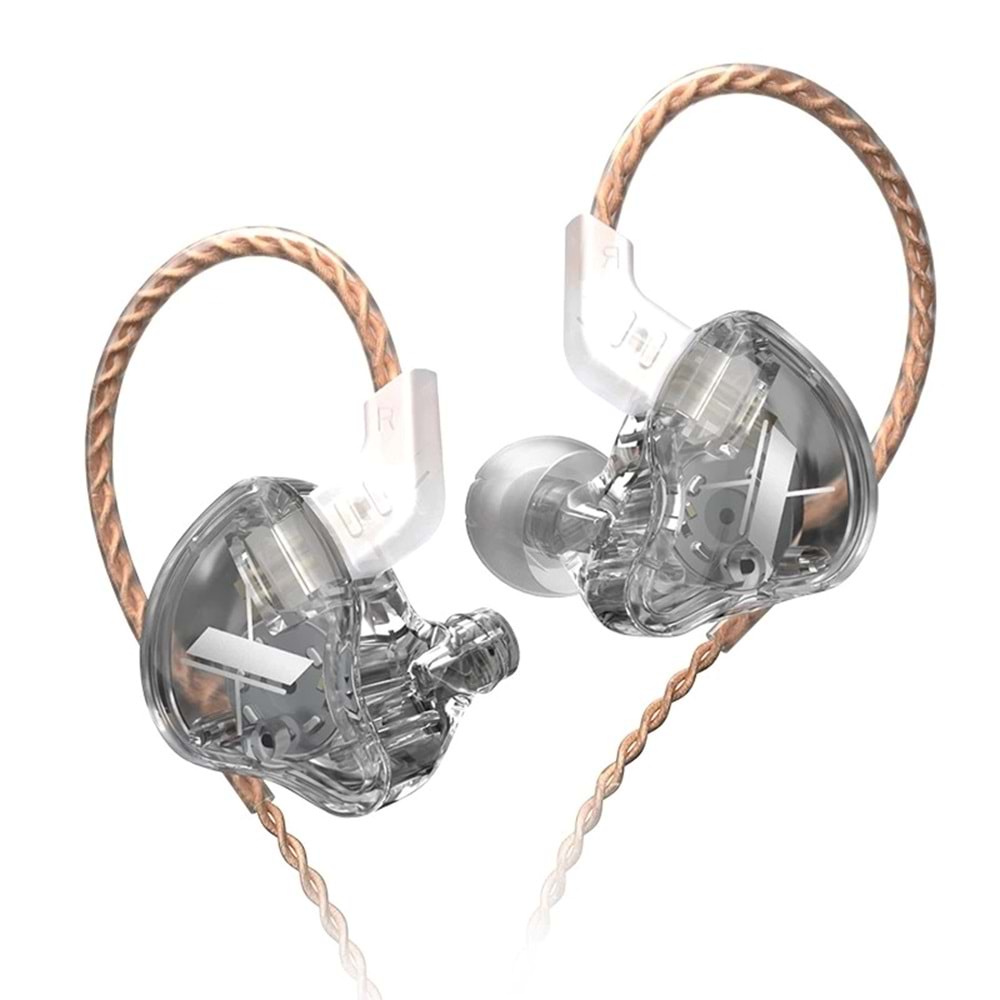 KZ EDX In-Ear Monitor Kulak İçi Kulaklık (Grey-Gri)