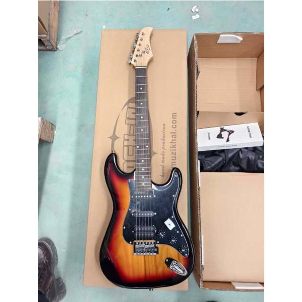 ST-205 Rock-IN Elektro Gitar Set BSB SUNBURST
