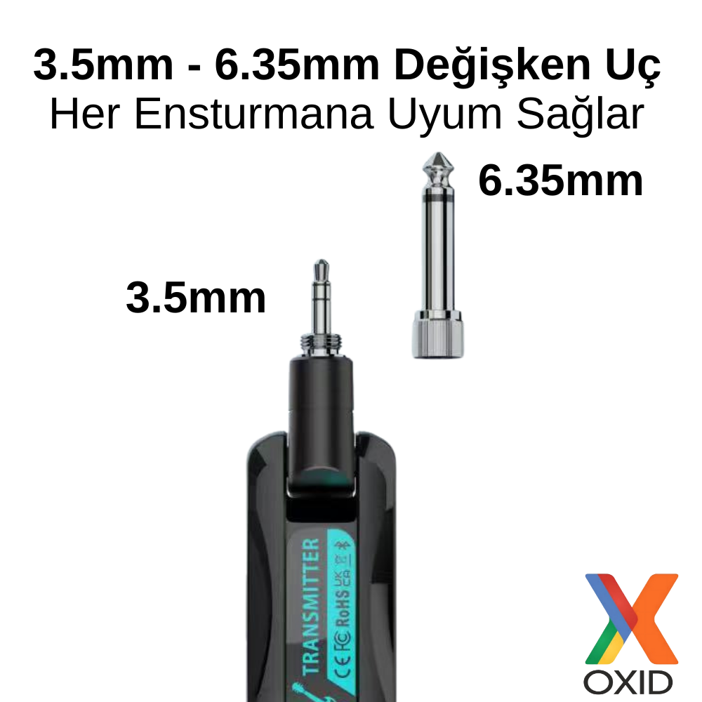 OXID Kablosuz Jack Bağlantı Sistemi WS-MINI2