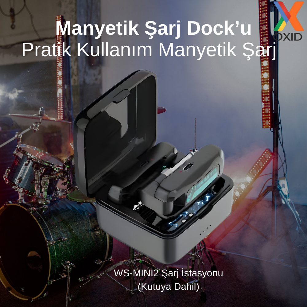 OXID Kablosuz Jack Bağlantı Sistemi WS-MINI2