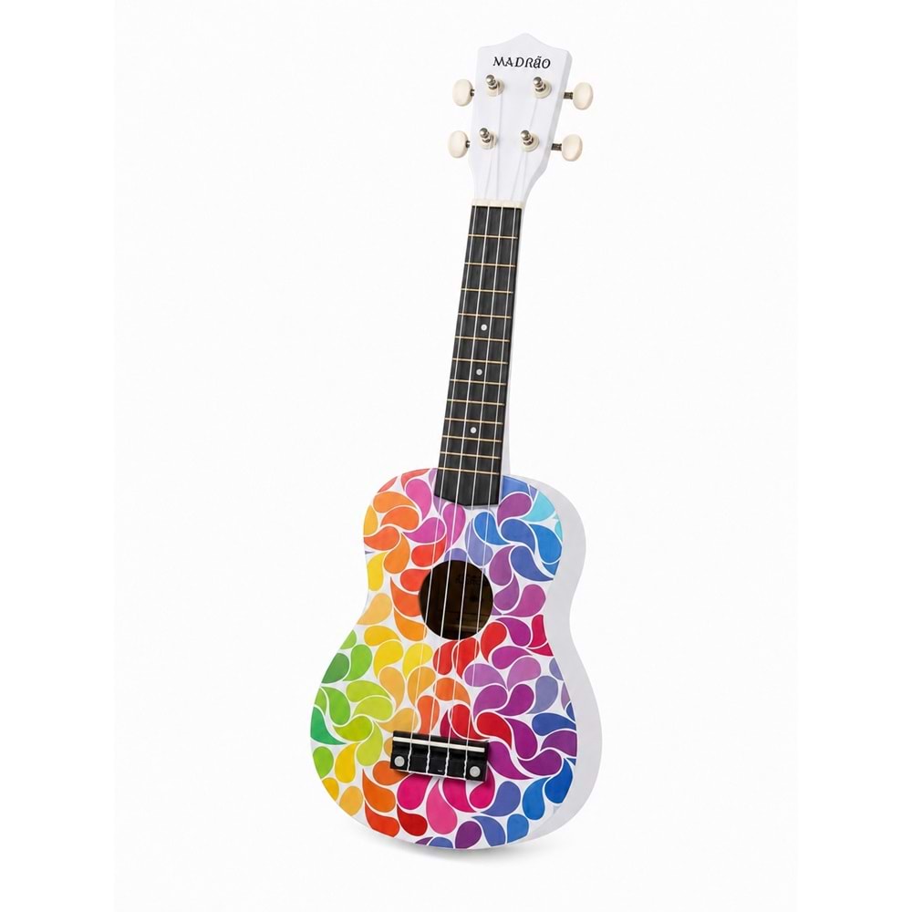 Madrid Ukulele Decal MU-21-11Flower
