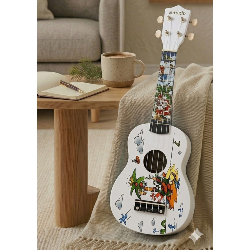 Madrid Ukulele Decal MU-21-12Island