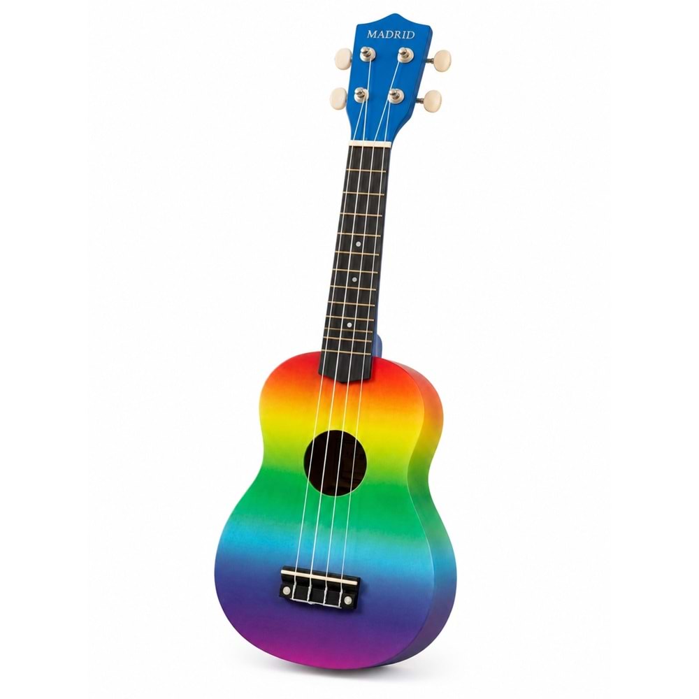 Madrid Ukulele Decal MU-21-13Colorful