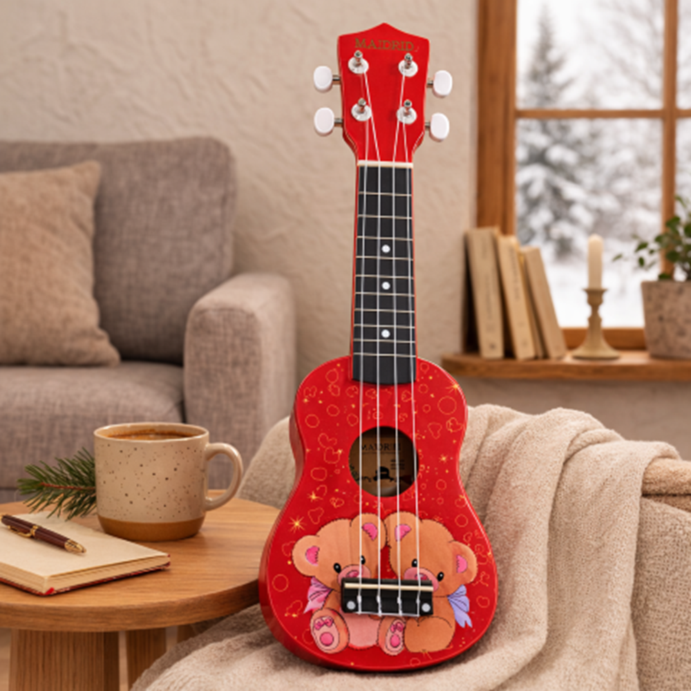 Madrid Ukulele Decal MU-21-14Bear-1