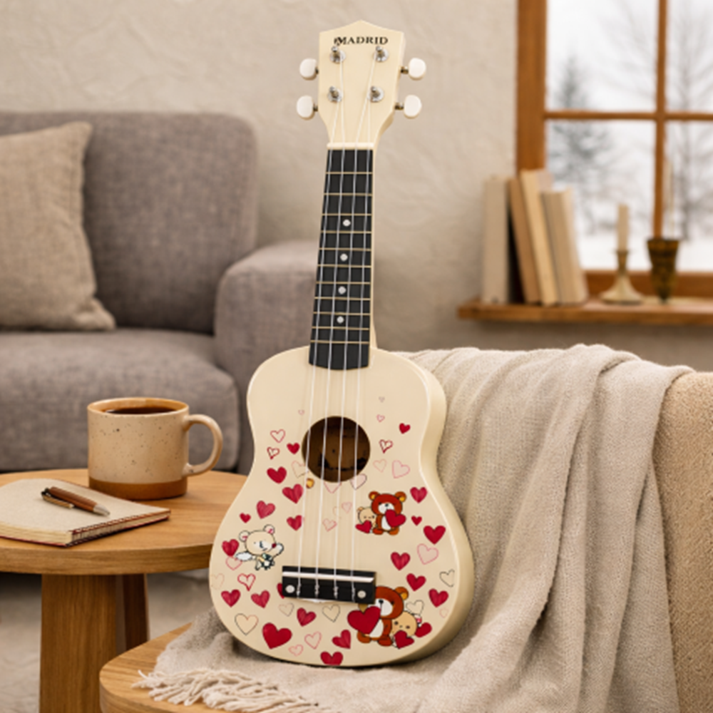 Madrid Ukulele Decal MU-21-15Bear-2