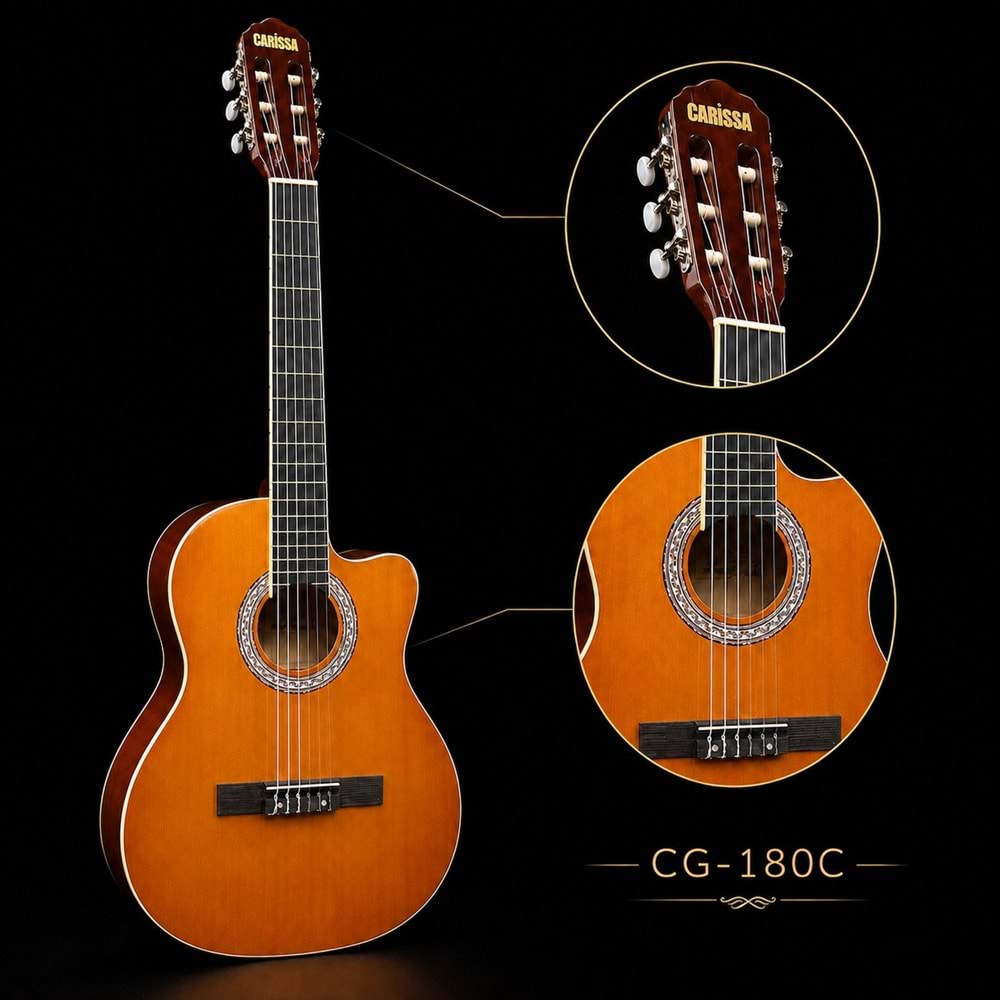 Carissa klasik Gitar CG-180C