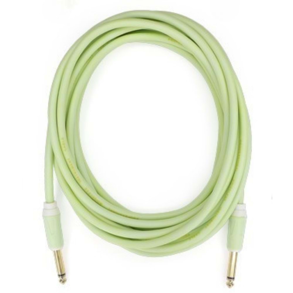 KreTZ GT3M Gitar Kablosu Yeşil/Light Green