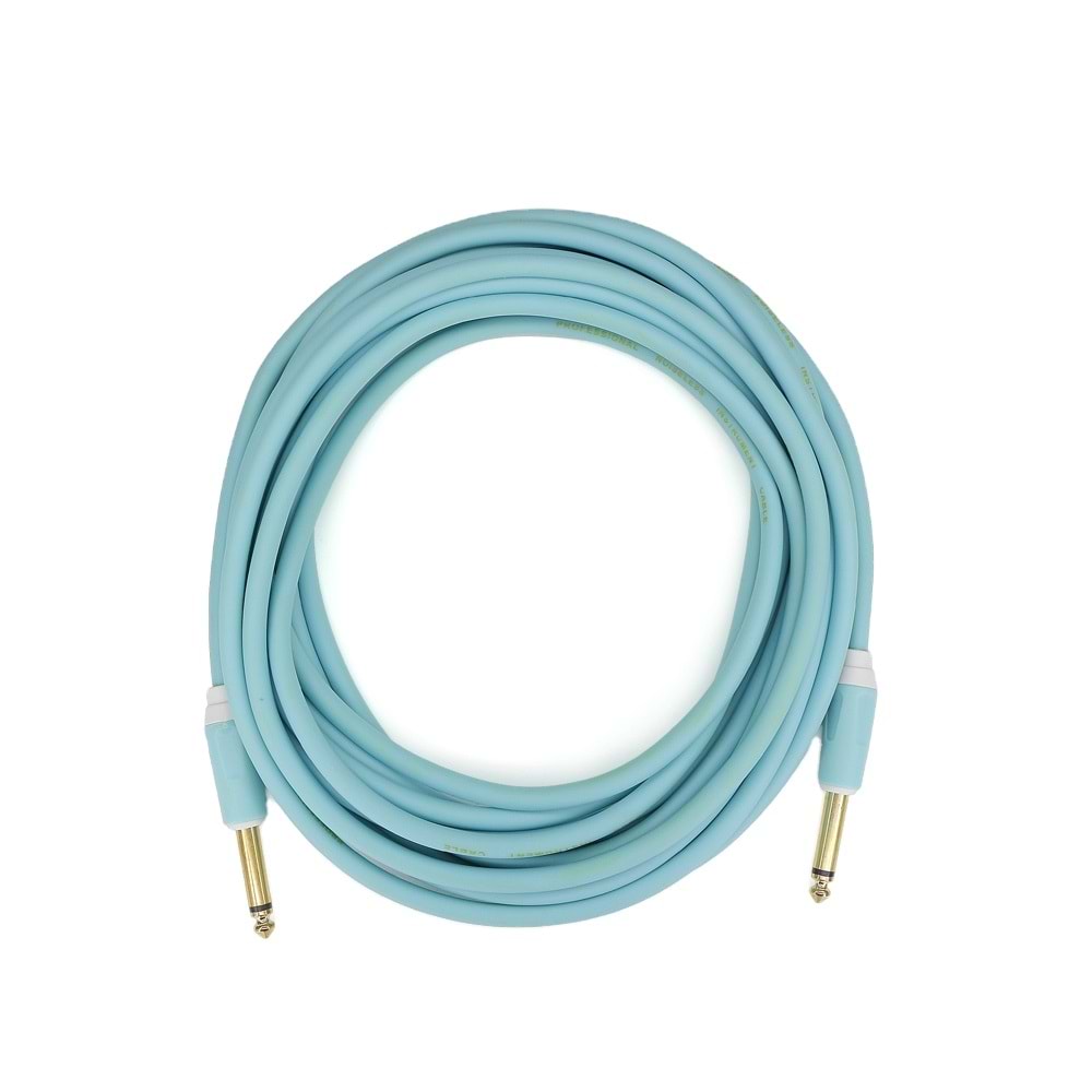 KreTZ GT3M Gitar Kablosu Turkuaz/Light Blue