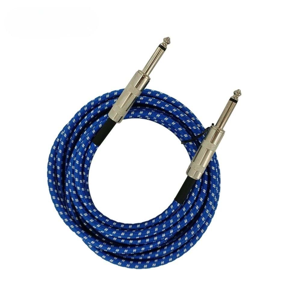 KreTZ Vintage GT3M Gitar Kablosu Mavi/Blue