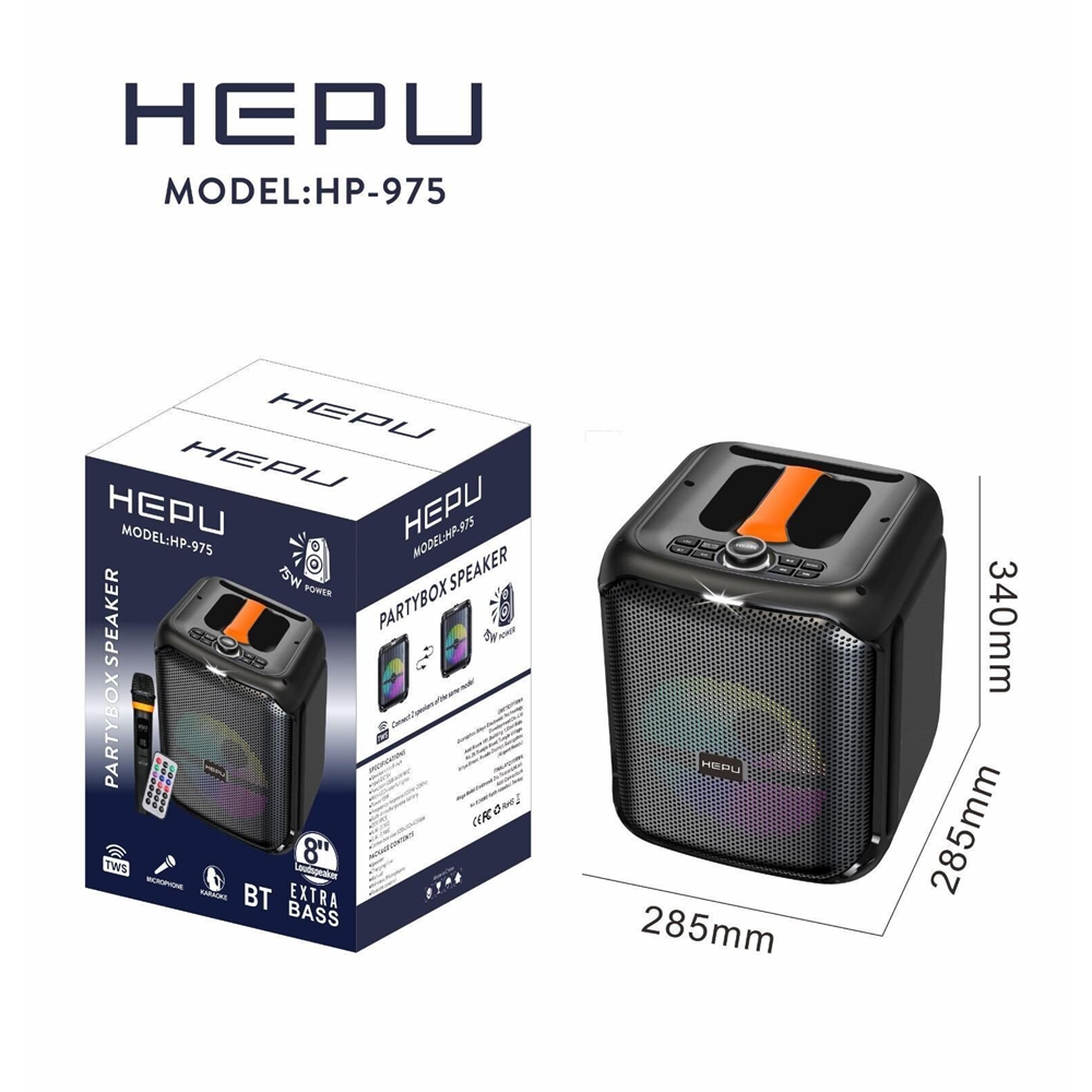 Hepu HP975 Partybox Hoparlör