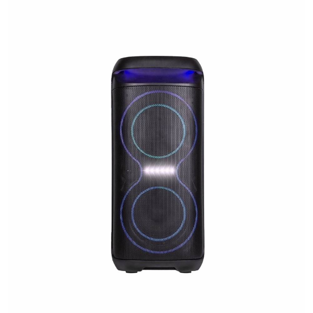 Hepu HP954 Şarjlı Taşınabilir Bluetooth Parti Hoparlörü 6.5 inc*2 40W Bluetooth Parti Ses Sistemi